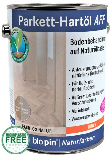 BIOPIN PARKETTA KEMÉNYOLAJ AFF 2,5 L