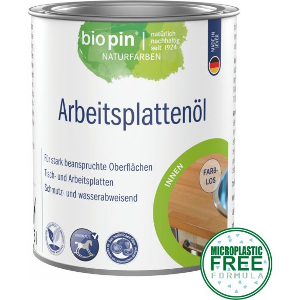 BIOPIN MUNKALAP KEMÉNYOLAJ - élelmiszerekkel érintkezhet - SZÍNTELEN 0,375L