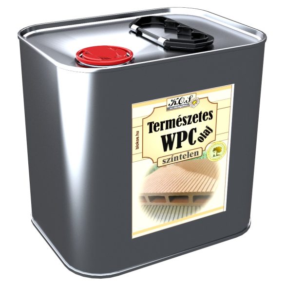 KOS TERMÉSZETES WPC OLAJ 2,5L - SZÍNTELEN