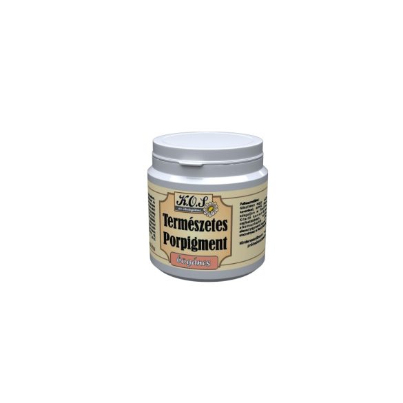 KOS TERMÉSZETES PORPIGMENT 50 g - 10 SZÍN