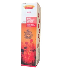   OPIUM ILLATOSÍTÓ DESIGNER DÍSZÜVEGGEL ÉS DEKORATÍV BAMBUSZPÁLCIKÁKKAL 120 ML