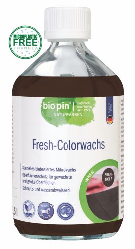 BIOPIN SZÍNES FAVIASZ (FRESH COLOR-WACHS) 0,5 L. - 5 SZÍN