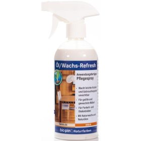   OLAJOS/VIASZOS TISZTÍTÓ-FRISSÍTŐ SZÓRÓFEJJEL (ÖL/WACHS-REFRESH) 0,5 l.