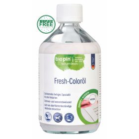 BIOPIN SZÍNES FAOLAJ (FRESH-COLORÖL) 0,5L.- 12 SZÍN 