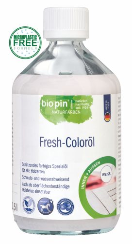 BIOPIN SZÍNES FAOLAJ (FRESH-COLORÖL) 0,5L.- 12 SZÍN 